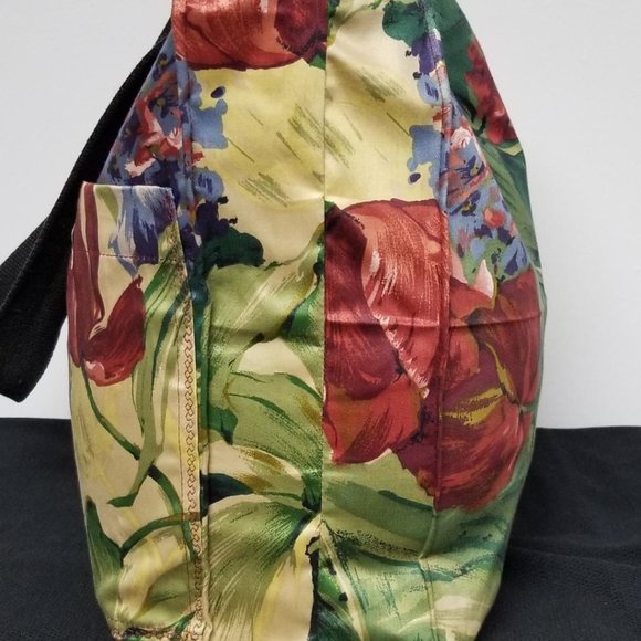 Handmade Large Floral Tote Bag - Picture 4 of 5